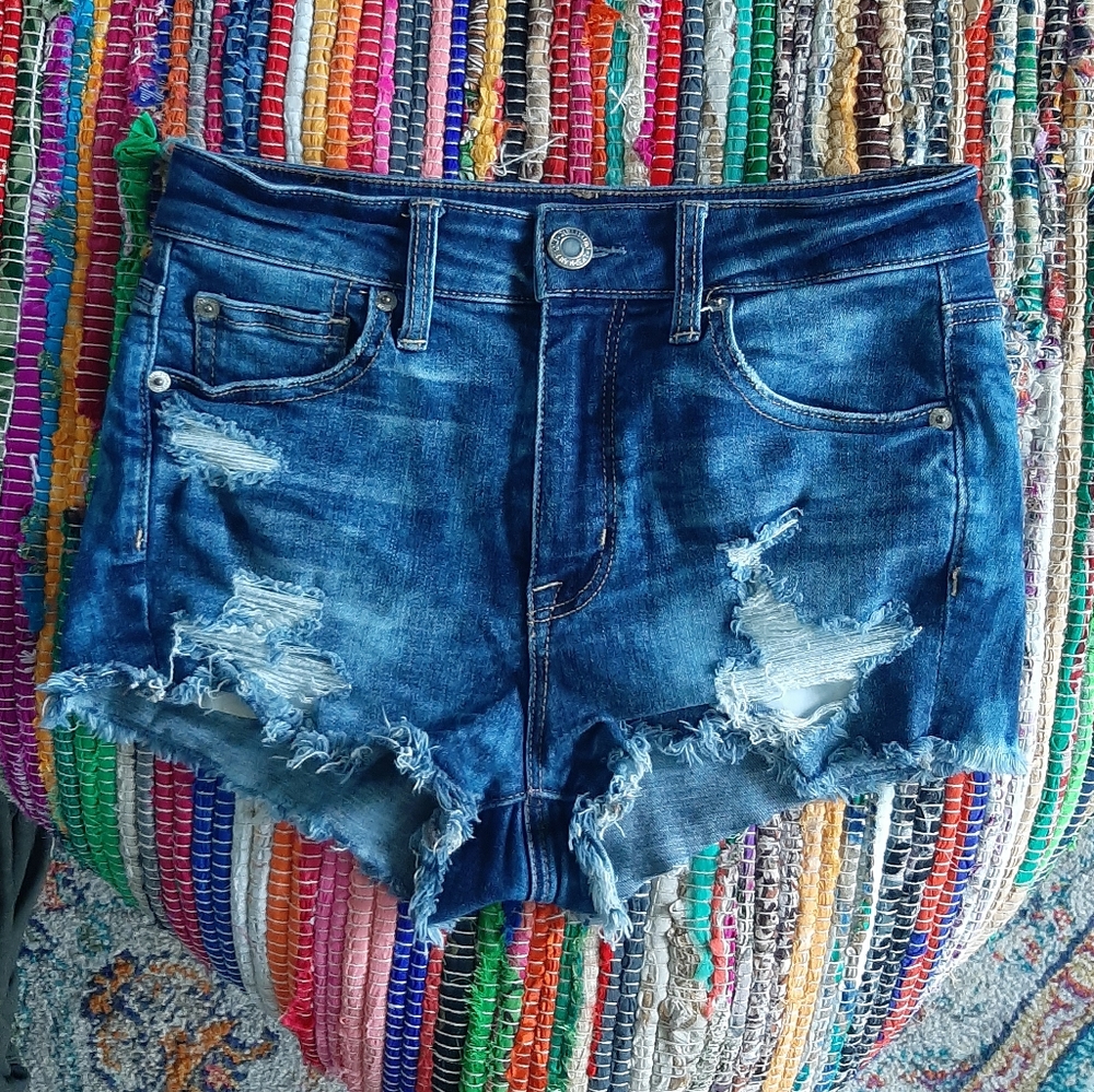 Distressed American Eagle Shorts